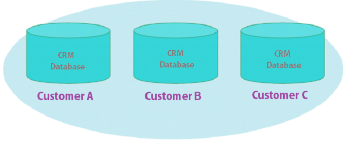 SaaS CRM – Multi-Tenant vs. Single-Tenant Database